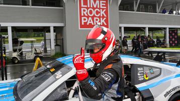 Thomas Merrill Perfects the Art of Racing in the Rain at Lime Rock Park
